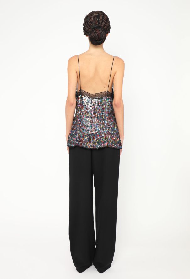 Rodarte Embroidered Lace Trim Camisole - 4 Rodarte Embroidered Lace Trim Camisole - 4