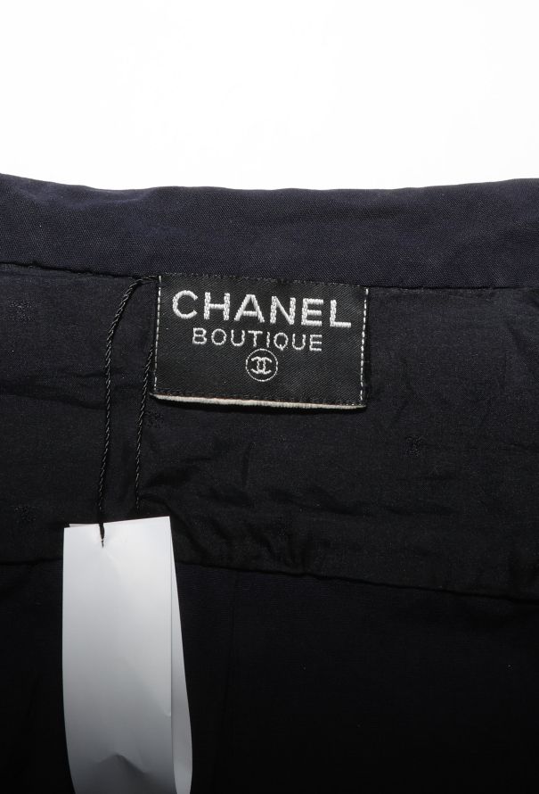 Chanel S/S 1989 Double-Breasted 'CC' Dress - 7