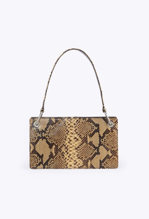Prada Vintage Python Shoulder Bag - 1