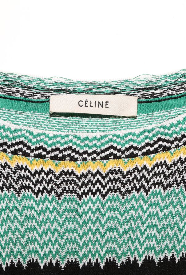 Céline Resort 2015 Ribbed Chevron Dress - 6 Céline Resort 2015 Ribbed Chevron Dress - 6