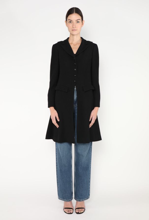 Chanel F/W 2006 Tailored Cutaway Coat - 3 Chanel F/W 2006 Tailored Cutaway Coat - 3