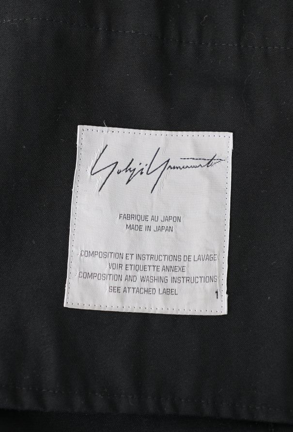 Yohji Yamamoto Belted Wrap Trench Coat - 6 Yohji Yamamoto Belted Wrap Trench Coat - 6