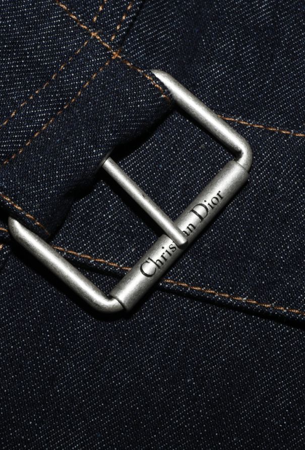 Dior Monogram Belted Denim Jacket, 2025 - 9