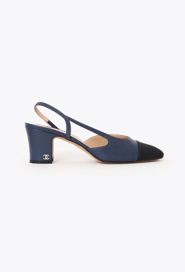 Chanel F/W 2015 Cap-Toe Slingbacks - 1