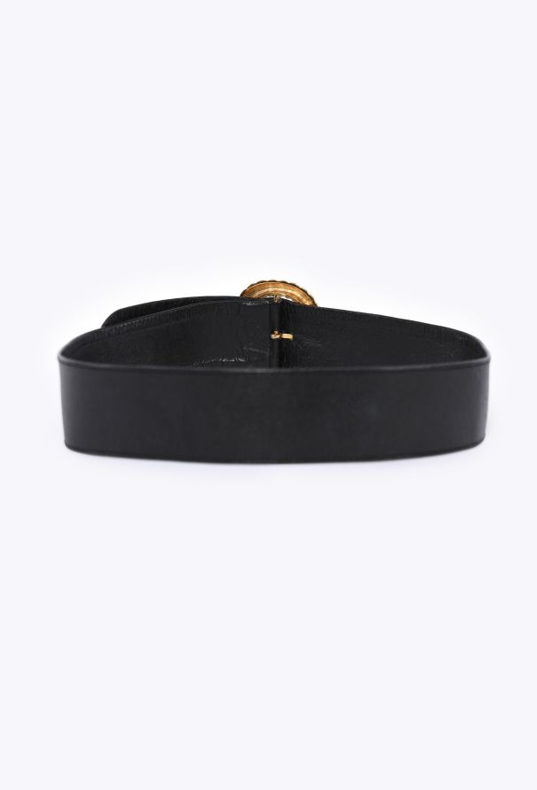 Chanel Medallion Chain & Leather Belt, F/W 1988 - 6