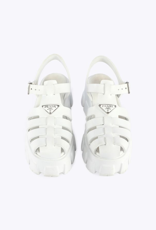 Prada Monolith Rubber Sandals, 2022 - 3
