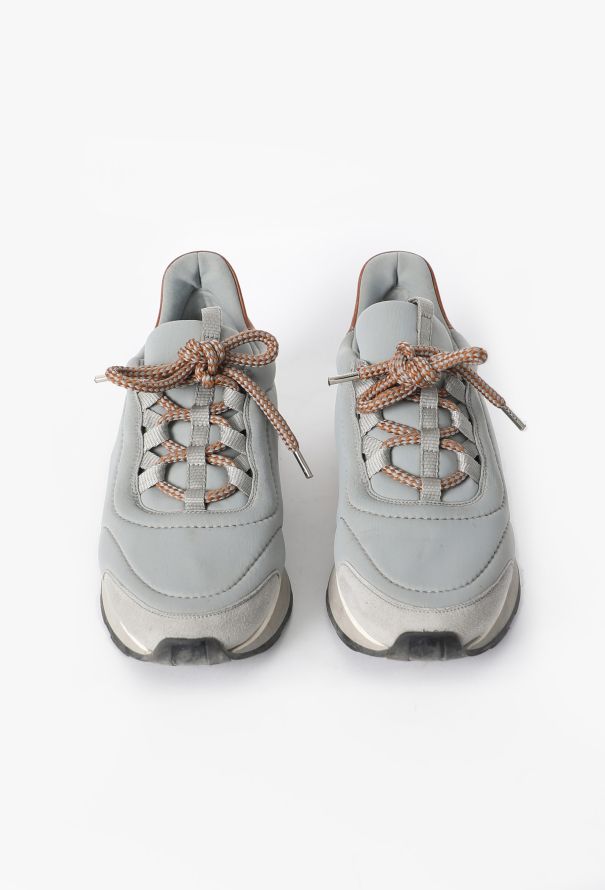 Hermès Neoprene & Leather 'Miles' Sneakers - 2 Hermès Neoprene & Leather 'Miles' Sneakers - 2