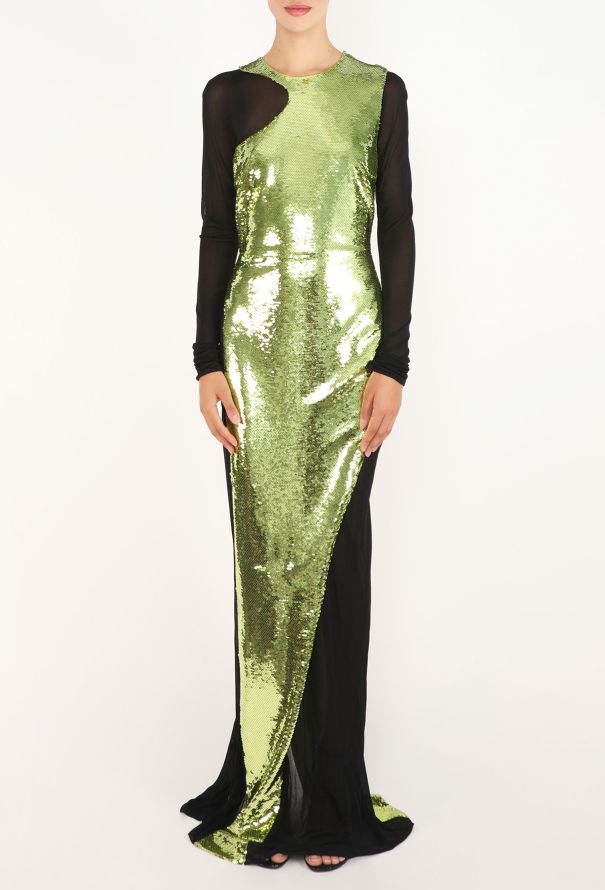 Tom Ford Sequinned Mesh Gown, 2022 - 3