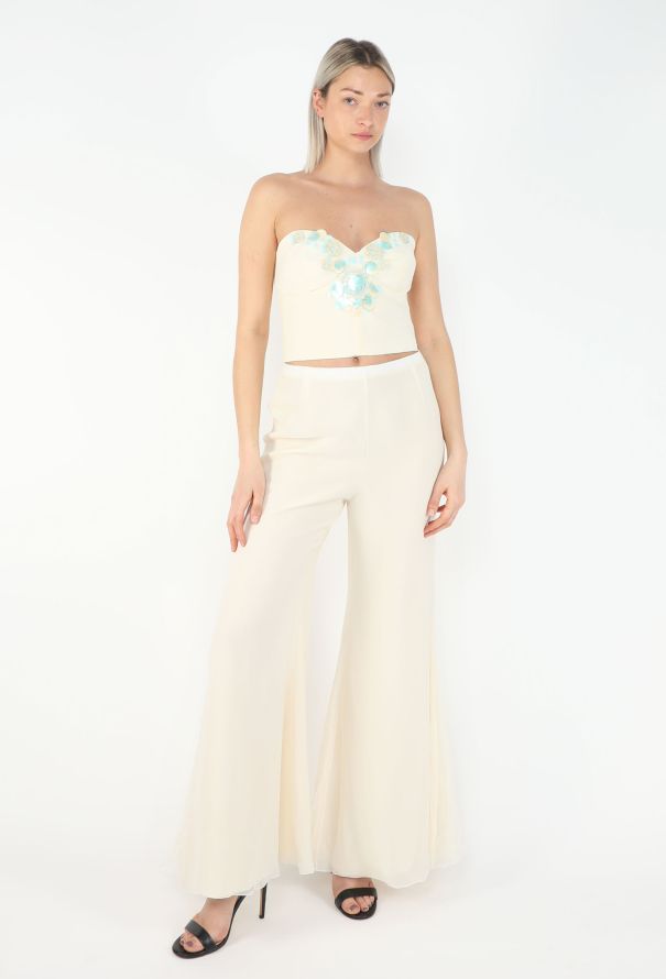 Chloé COLLECTOR S/S 1997 Bustier Silk Ensemble - 5