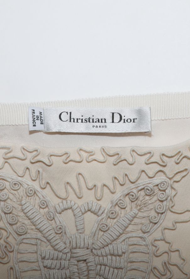 Dior Hand-Embroidered Butterfly Dress, Resort 2024 - 8