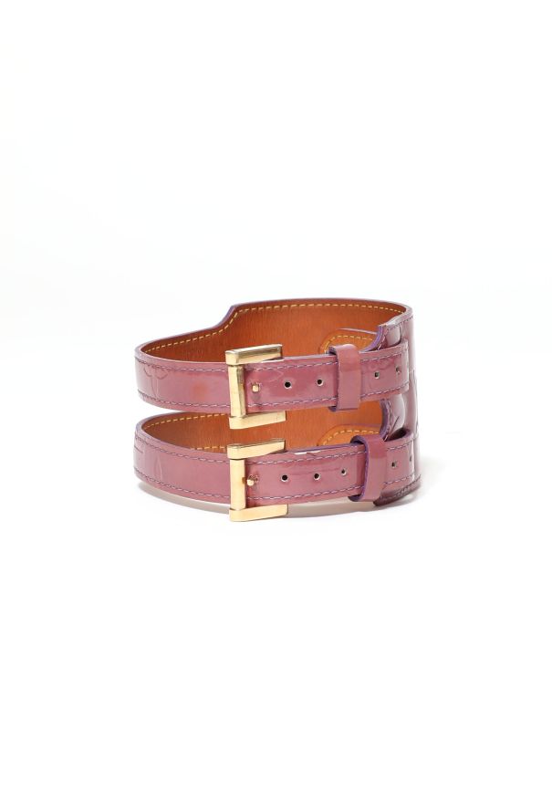 Louis Vuitton, Jewelry, Authentic Louis Vuitton Vernis Belt Style  Bracelet In Like New Condition