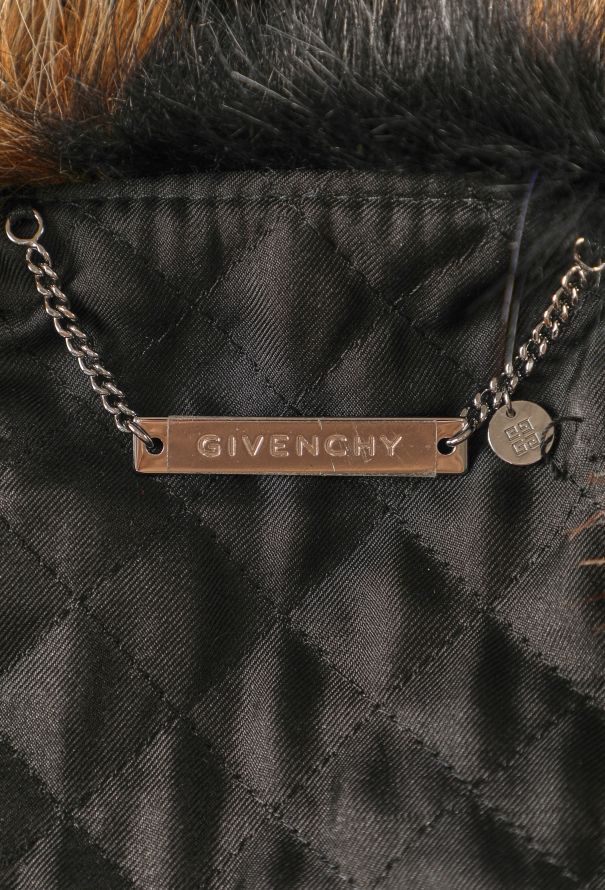 Givenchy Faux Fur Coat, F/W 2018 - 8