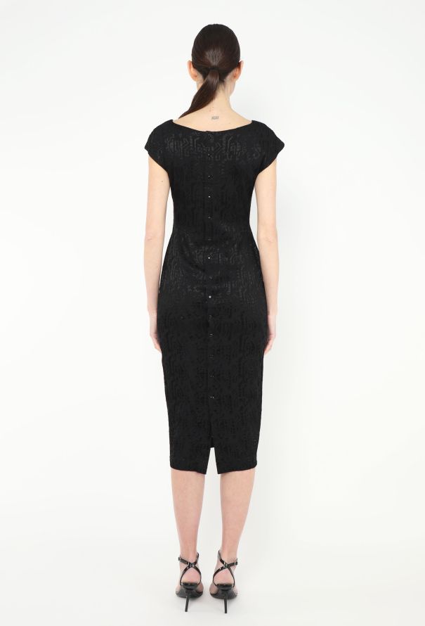 Alaïa S/S 1986 Jacquard Bodycon Dress - 6 Alaïa S/S 1986 Jacquard Bodycon Dress - 6