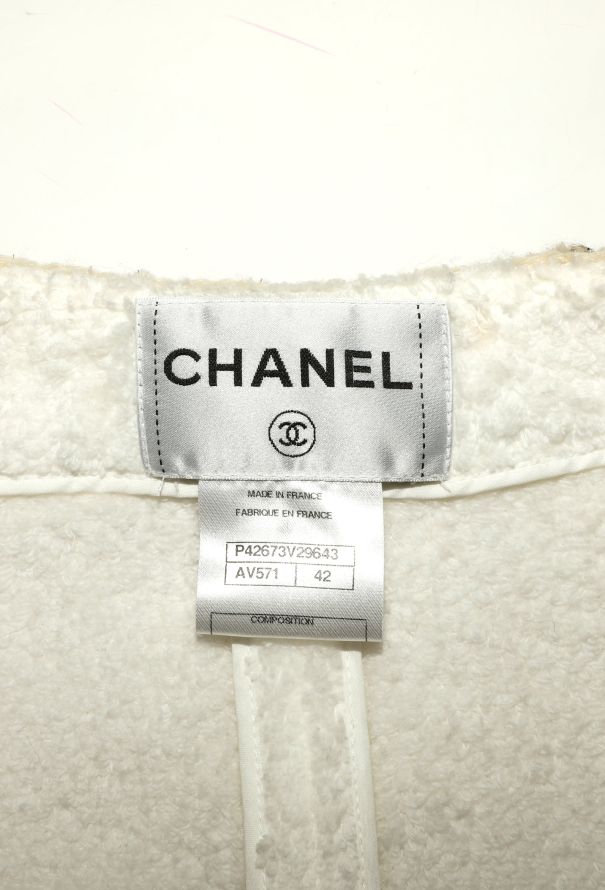 Chanel Resort 2012 Braided Terrycloth Jacket - 7 Chanel Resort 2012 Braided Terrycloth Jacket - 7