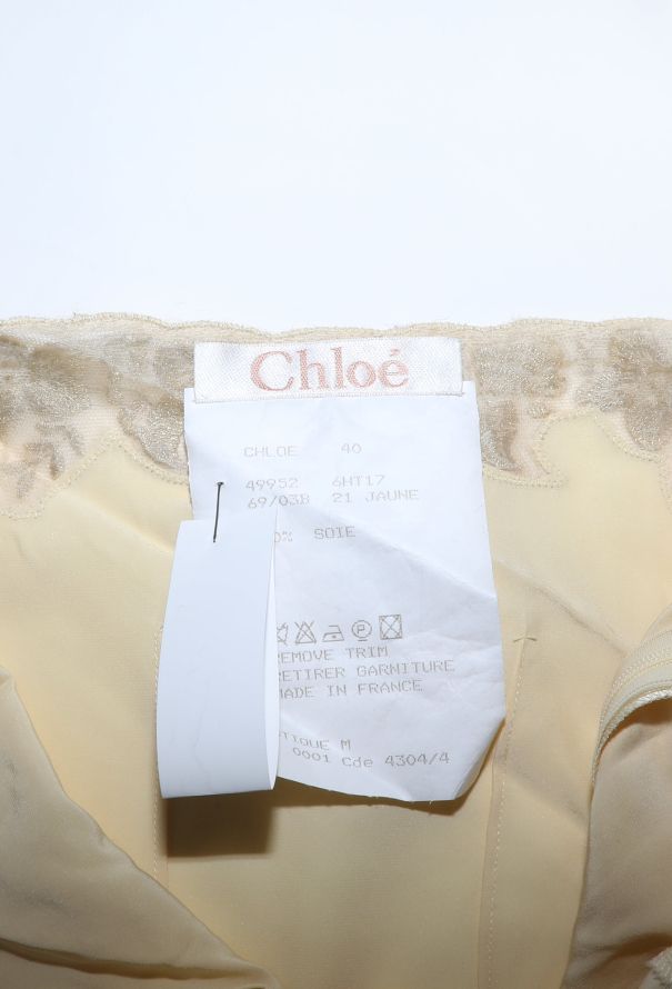 Chloé S/S 1999 Charmeuse Lace Camisole Set - 7