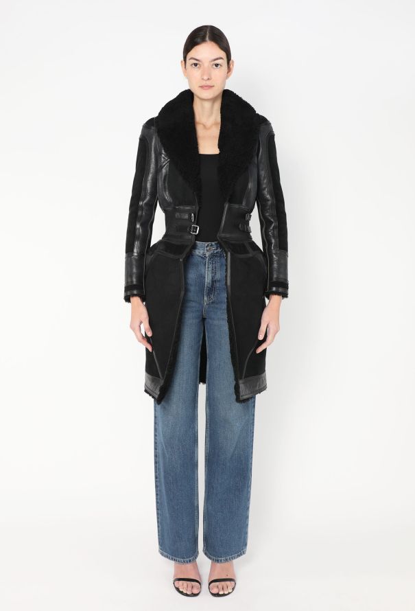 Balenciaga Military Trench Coat Virgin Wool Hourglass | eBay