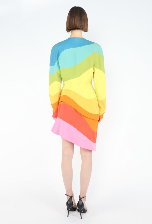 Thierry Mugler ULTRA COLLECTOR S/S 1990 Rainbow Ensemble - 8