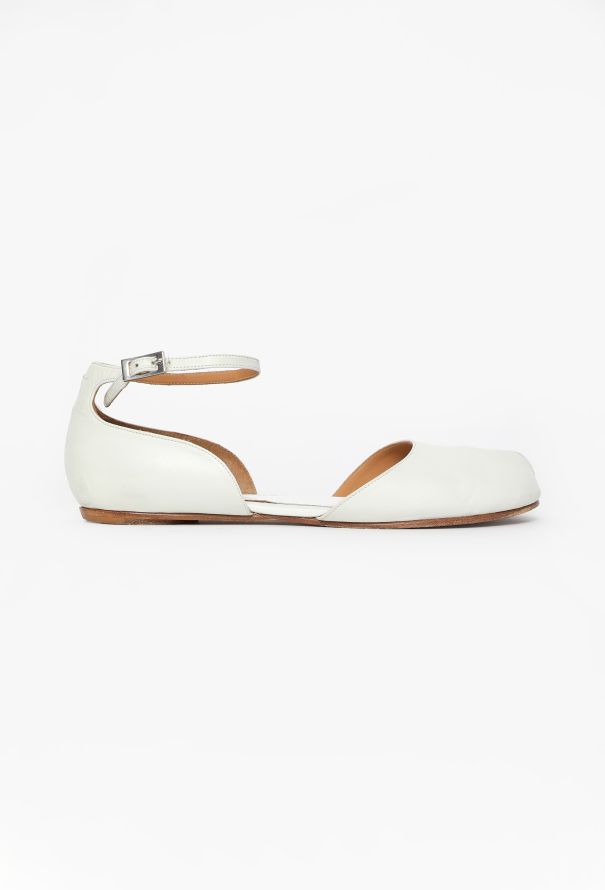Maison Margiela Leather Tabi Flats - 1
