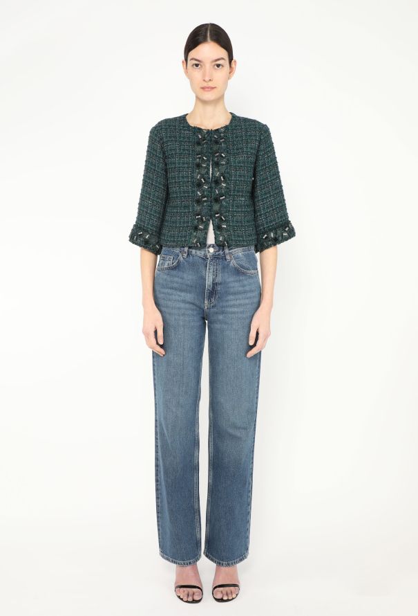 Chanel F/W 2012 Iridescent Tweed Jacket - 3