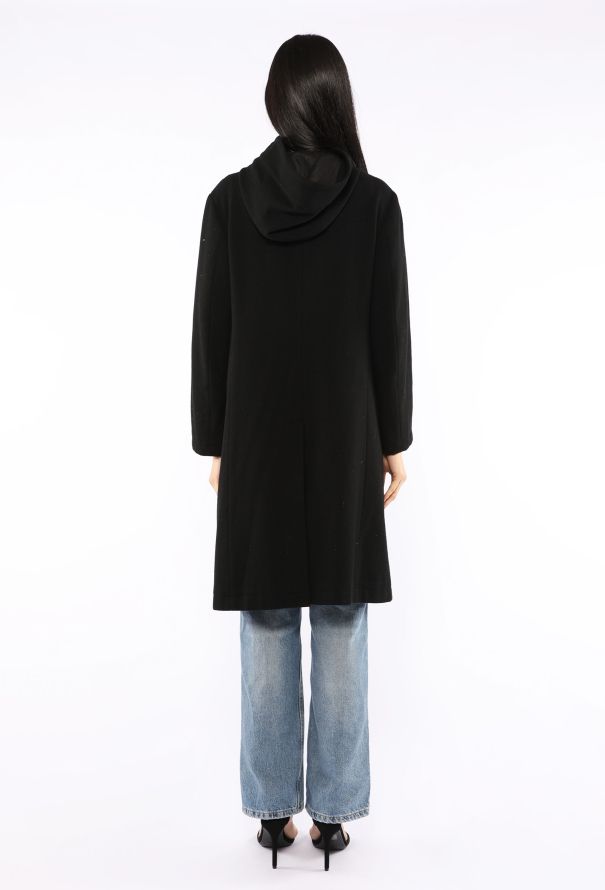Yohji Yamamoto Wool Zip Duffle Coat - 6