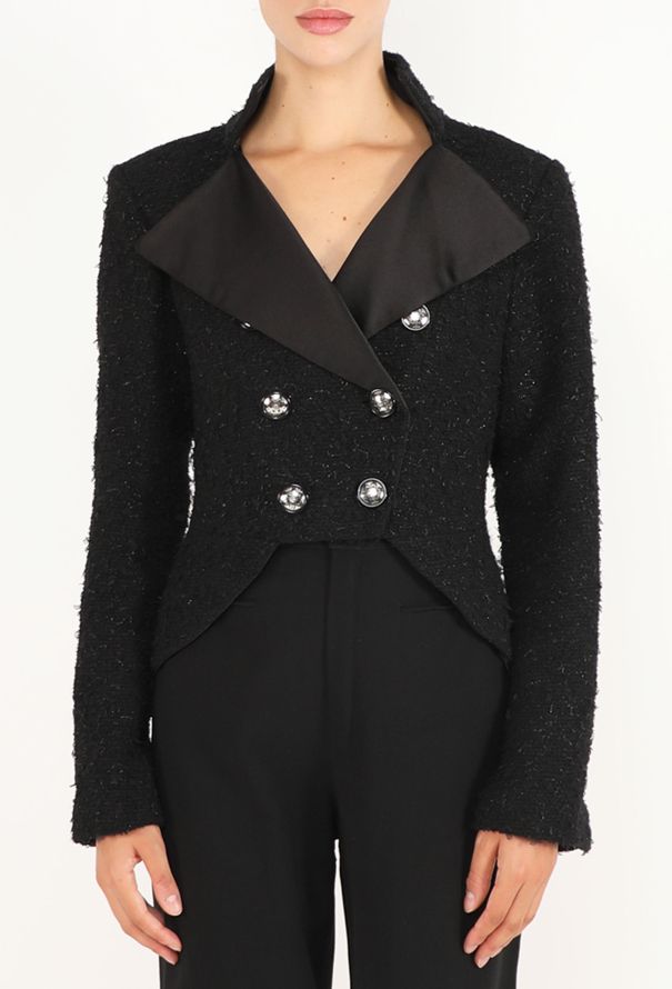 Chanel Tweed Smoking Blazer, F/W 2019 - 3