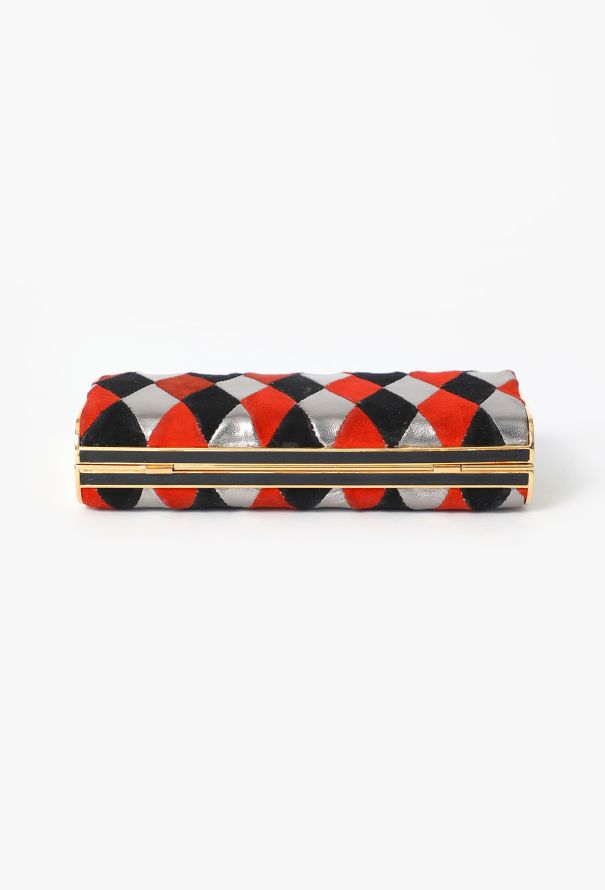 Miu Miu 2008 Harlequin Minaudière Clutch - 7