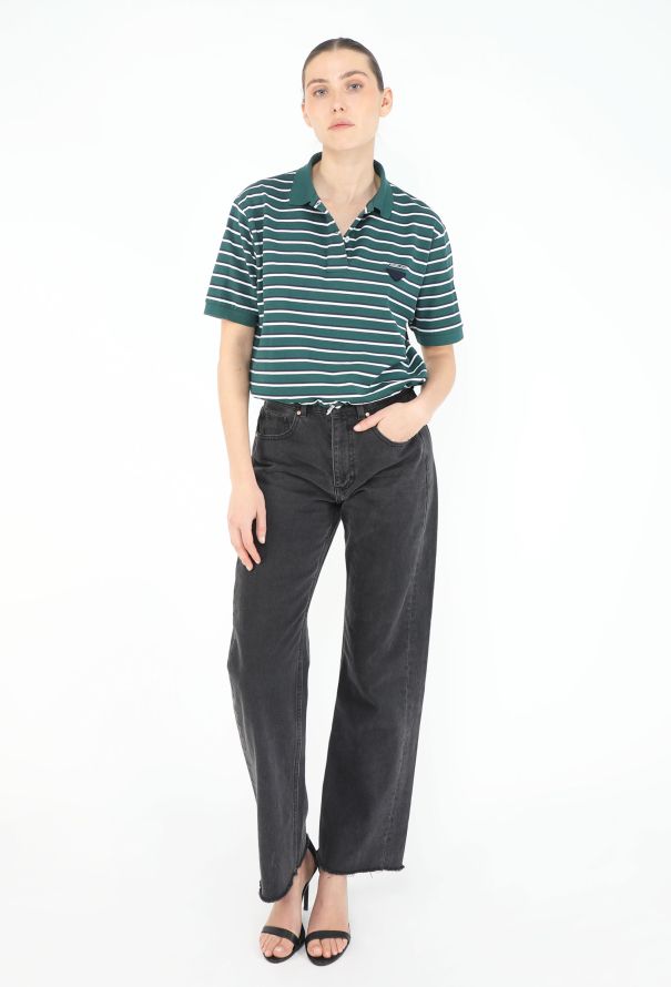 Prada 2025 Drawstring Polo T-Shirt - 3