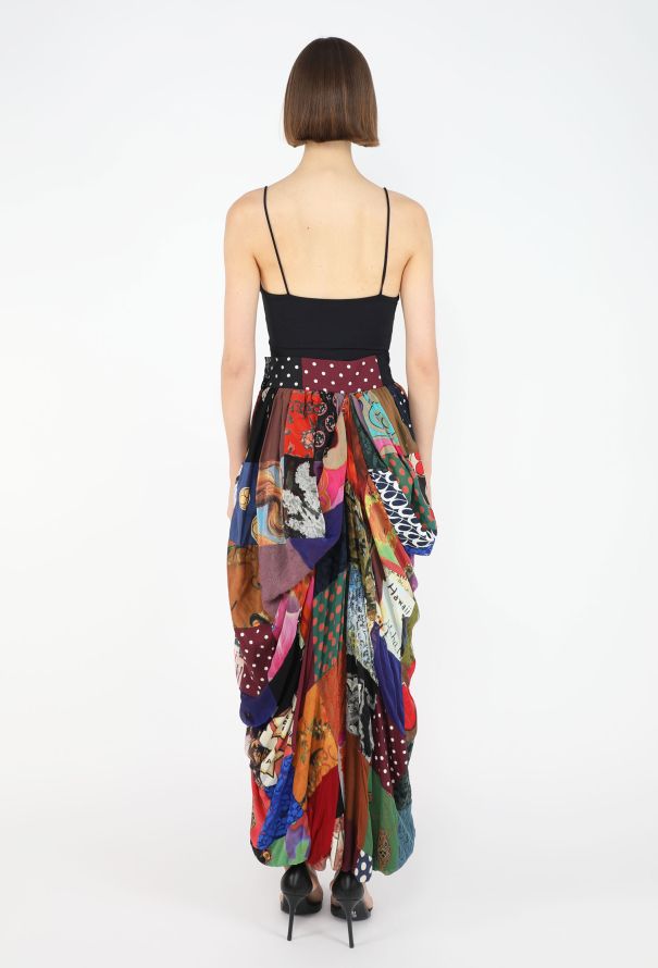 Dolce & Gabbana Patchwork Silk Skirt, S/S 1993 - 7