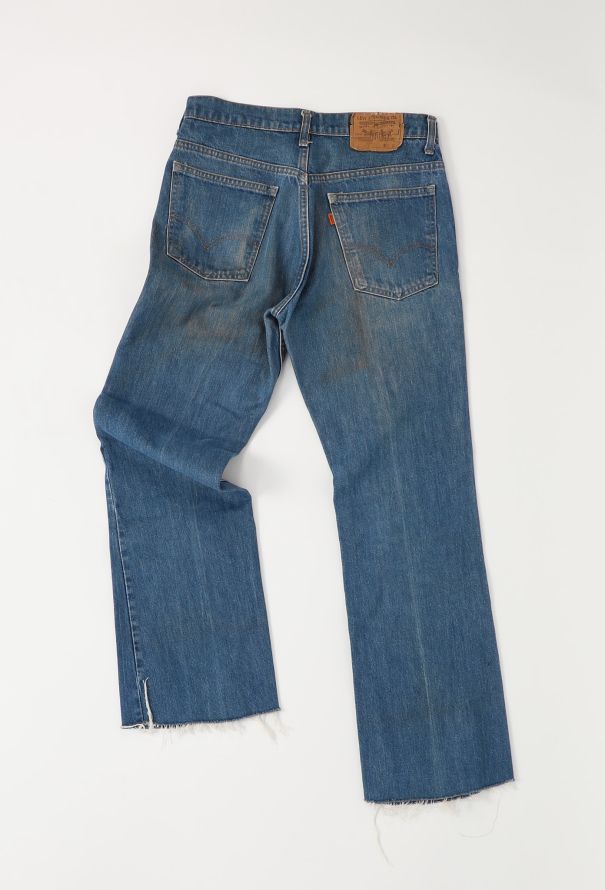 70s Levi's Bootcut Frayed 517 Jeans | Authentic & Vintage