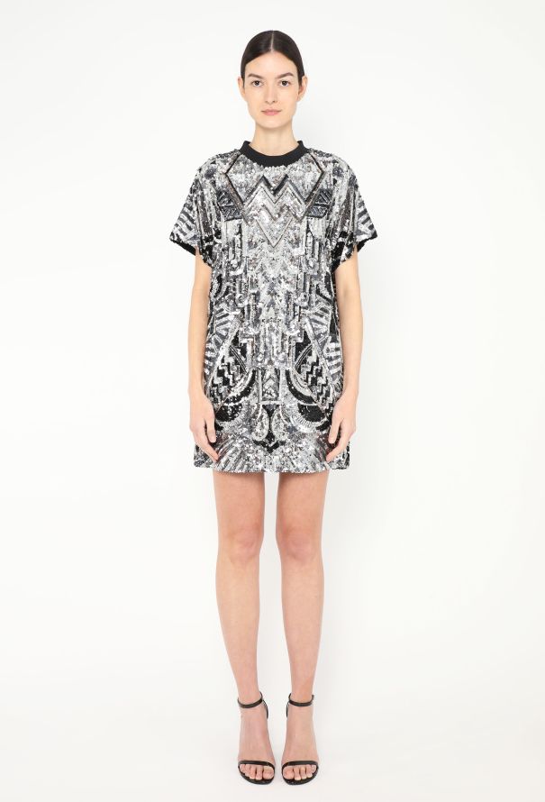 Louis Vuitton Embellished T-Shirt Dress - 2 Louis Vuitton Embellished T-Shirt Dress - 2