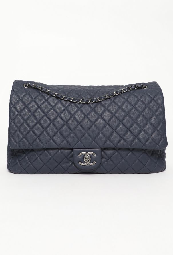 Chanel S/S 2016 Airlines XXL Classic Flap Bag - 1