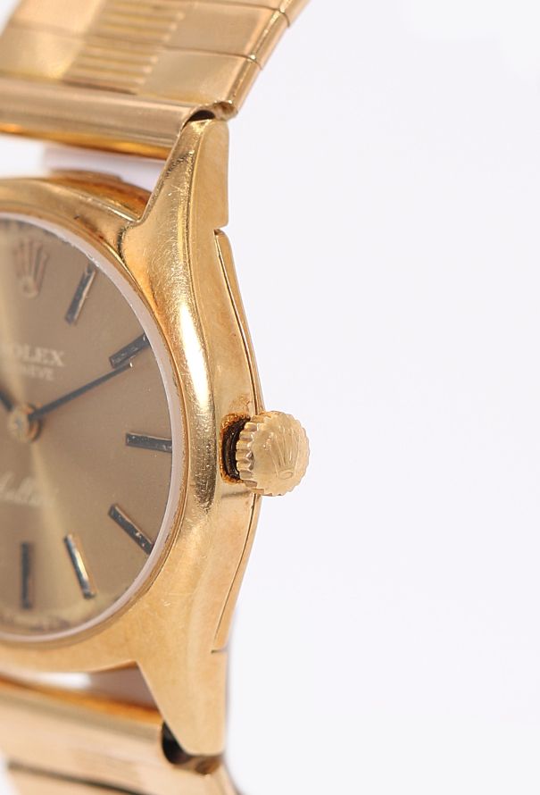 Rolex Elegant 18k Yellow Gold Cellini Watch - 4