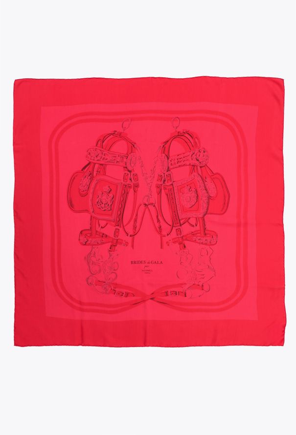 Hermès Dip Dye 'Brides de Gala' 90cm Silk Carré - 1