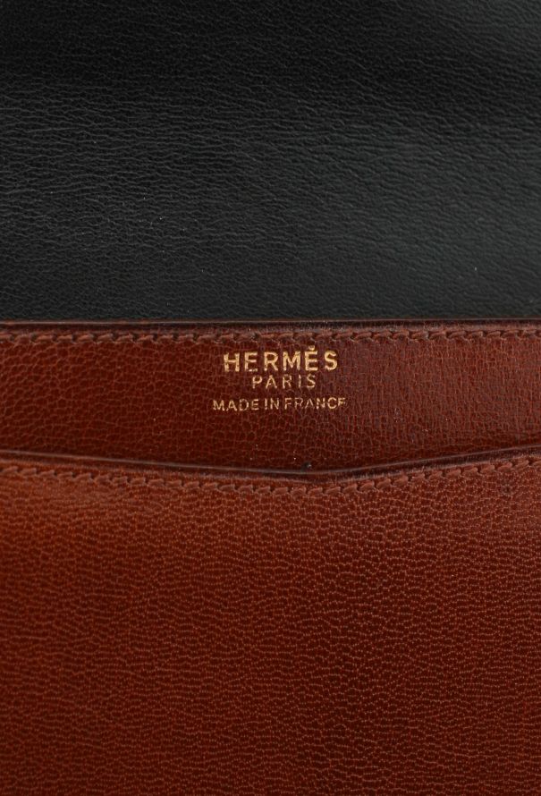 Hermès Rare '70s Bicolor Lydie Shoulder Bag - 11