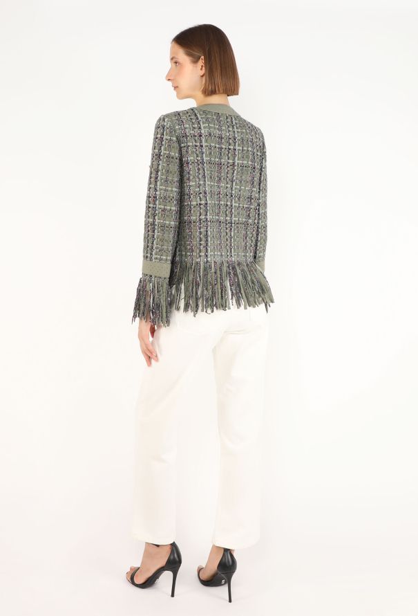 Chanel Lesage Tweed Fringe Jacket, Resort 2017 - 8