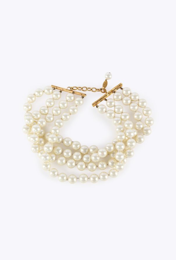 Chanel Castellane Pearl Choker Necklace, F/W 1988 - 3