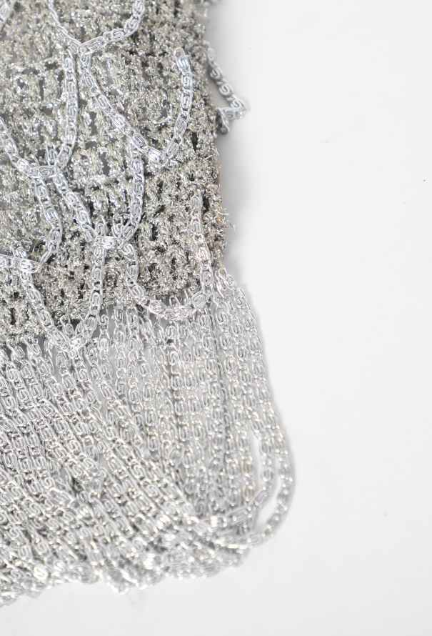 Azzaro '70s Evening Frame Chain Clutch - 9