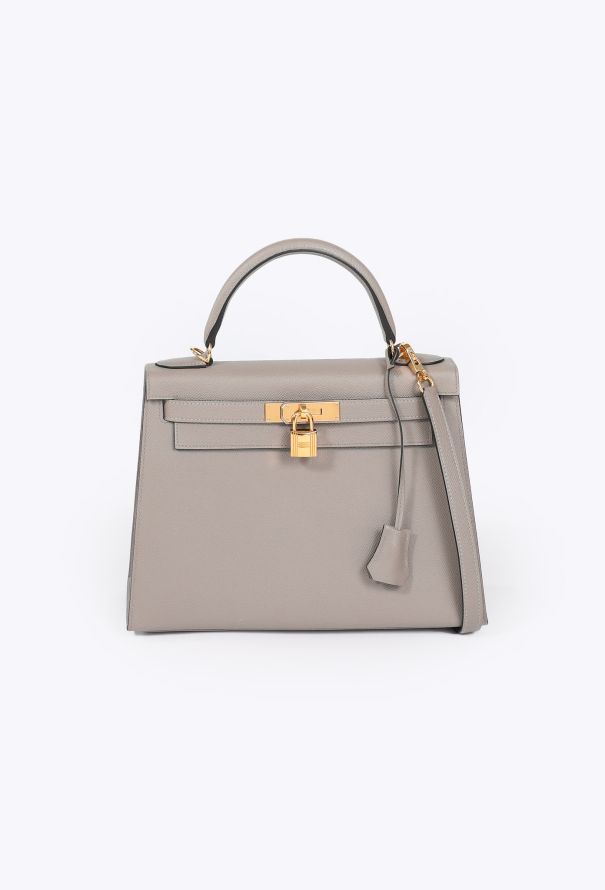 Hermès Gris Asphalte Epsom Kelly Sellier 28 - 4