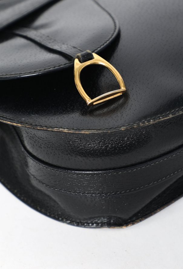 Gucci Vintage Saddle Crossbody Bag - 9