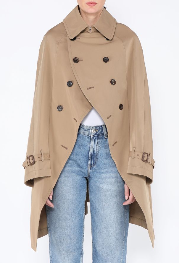 Junya Watanabe 2016 Cutaway Trench Cape - 3