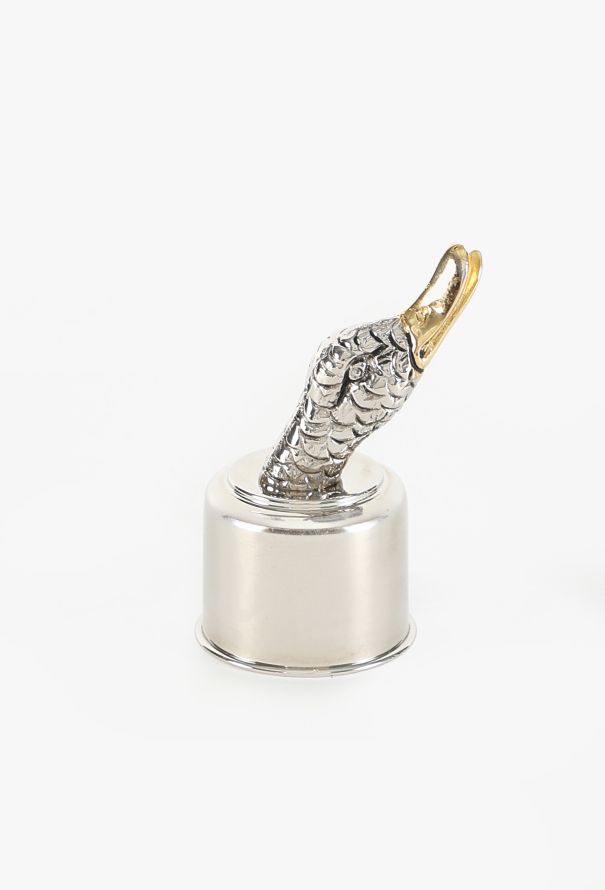 Gucci '70s Silver-Plated Duck Bottle Cap - 3