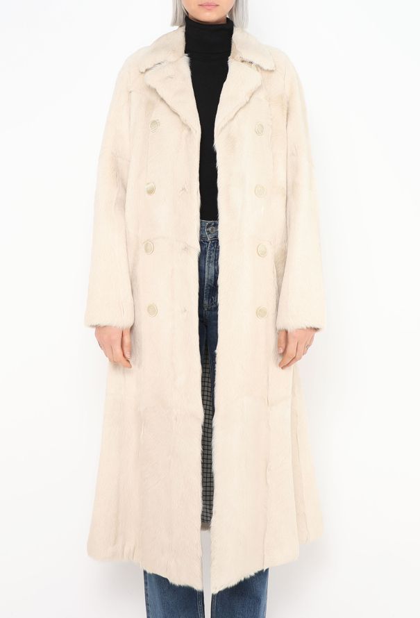 Sonia Rykiel Resort 2017 Dyed Goat Fur Peacoat - 5 Sonia Rykiel Resort 2017 Dyed Goat Fur Peacoat - 5