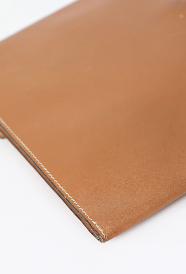 Hermès Vintage Gold Box Rio Clutch - 9