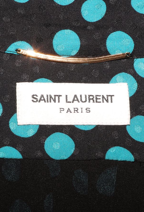 Saint Laurent 2020 Silk Polka Dot Dress - 5