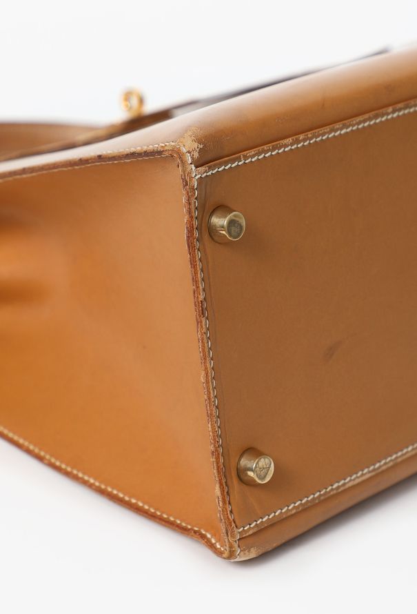 Hermès Vintage Gold Box Kelly Sellier 35 - 12