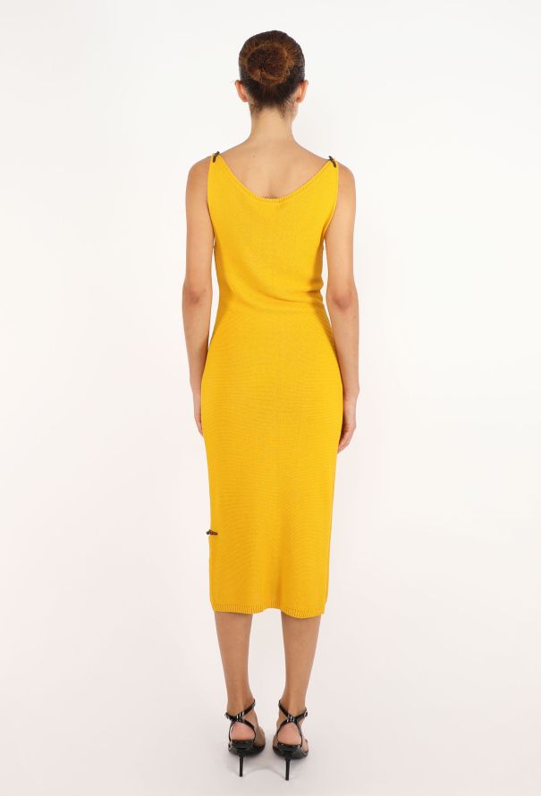 Dior Buckled Slit Knit Dress, S/S 1999 - 6