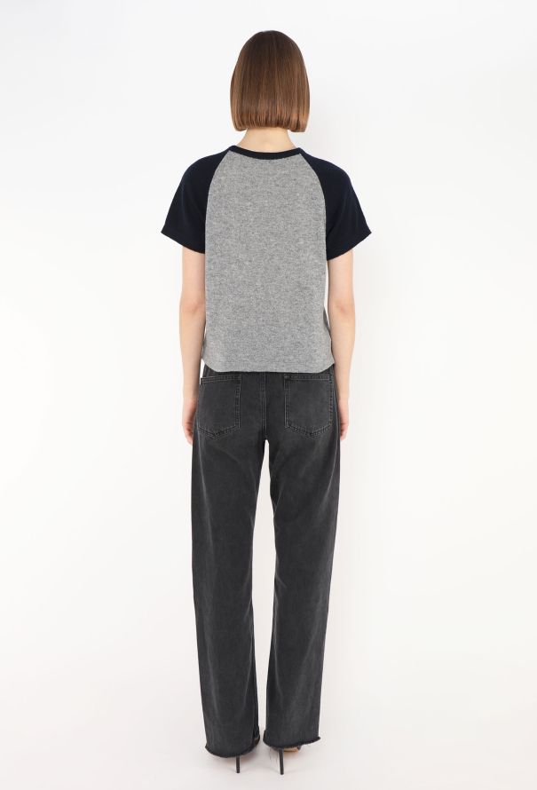 Prada 2024 Cashmere Varsity Knit Top - 4