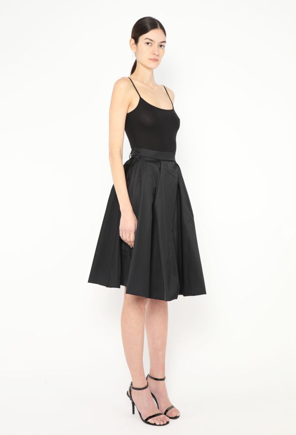 Prada F/W 2000 Pleated Nylon Skirt - 5 Prada F/W 2000 Pleated Nylon Skirt - 5