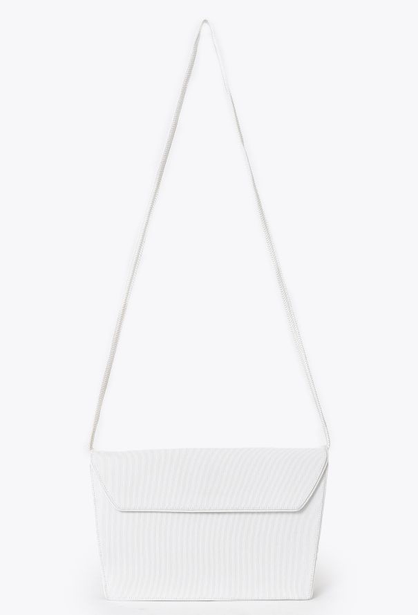 Saint Laurent '80 White Canvas Bag - 1