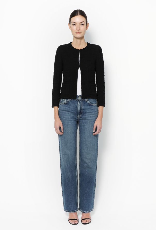 Chanel Classic Bouclé Tweed Jacket - 3